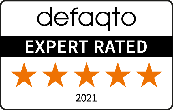 Jet2Insurance Travel Insurance is rated 5 stars by Defaqto